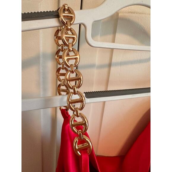 NWT House of Harlow 1960 Satin Dress Size Medium - Picture 3 of 6